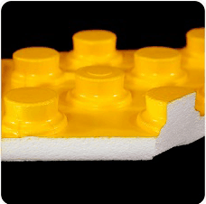 Rigid EPS Radiant Floorheating Panel Apply to φ16mm Pipe | XPS Insulation Panel - Premium Quality