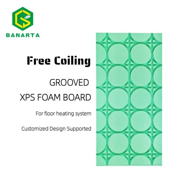 Pre-Grooved Hydronic Radiant Floorheating Board | XPS Insulation Panel - Image 5