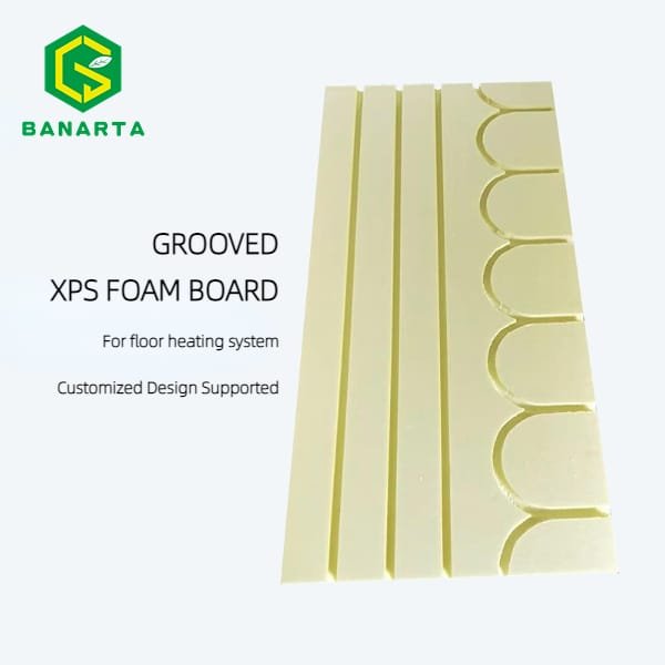 Pre-Grooved Hydronic Radiant Floorheating Board | XPS Insulation Panel - Image 3