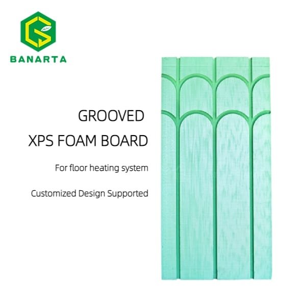 Pre-Grooved Hydronic Radiant Floorheating Board | XPS Insulation Panel - Image 2