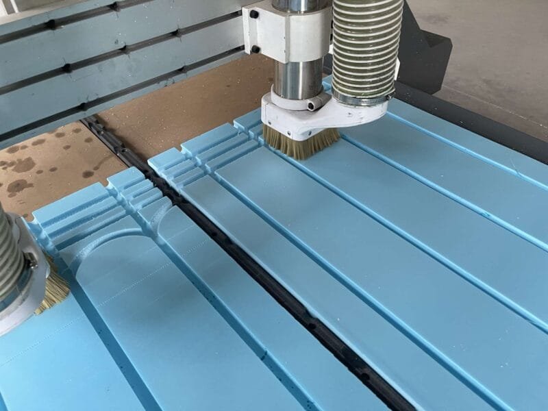 Grooved XPS Foam Backer Board for Underfloor Heating